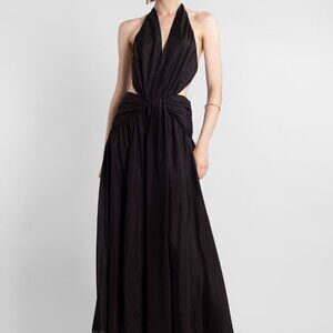 Zimmermann Rhiannon Plunge Halter Maxi